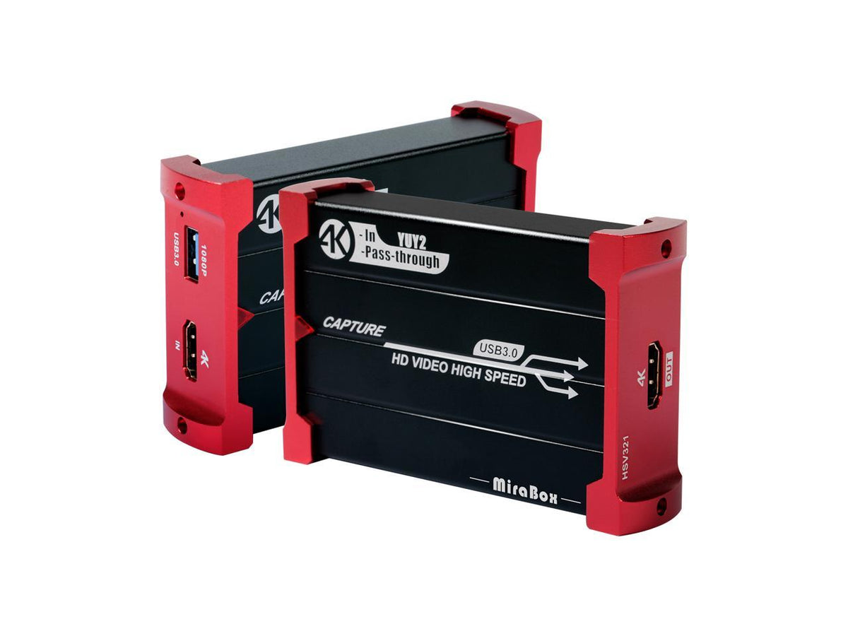 MiraBox Game Capture HSV321 4K In 1080P@60fps YuY2 Video Capture