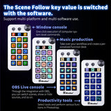 MiraBox N1 Versatile Keypad Streamdeck With Visual Customization And Screen Knob Office Desktop Console Gift