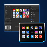 🎄Xmas Sale $99.00💝 Stream Dock - mirabox Studio Control Deck with 15 Macro Keys, Customizable LCD Buttons to Trigger Actions in OBS, Twitch, YouTube, Perfect for Live Streaming, Photo and Video Editing