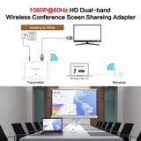 Thunderbolt Dock Wireless Presentation System 4K 1080P for Laptop TV Monitor Projecto HDMI Wireless Transmitter and Receiver