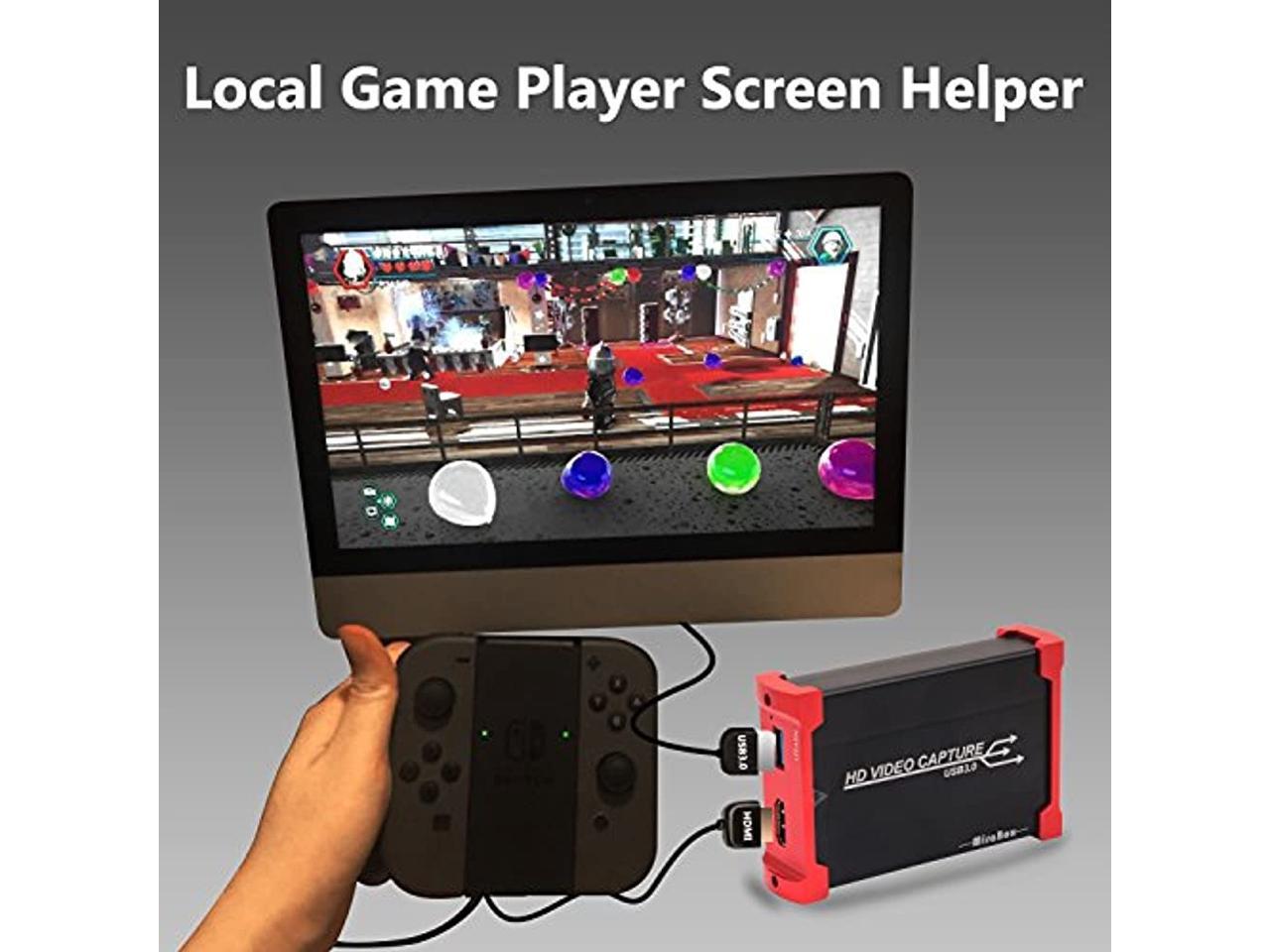 MiraBox Game Capture - HSV321 4K In 1080P@60fps YuY2 Video