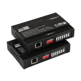 Mirabox HDMI Over IP Matrix Extender 1080P With HDMI Loopout HDMI Over LAN Extender Matrix HDMI Over Cat5e Cat6 Cat7 Extender
